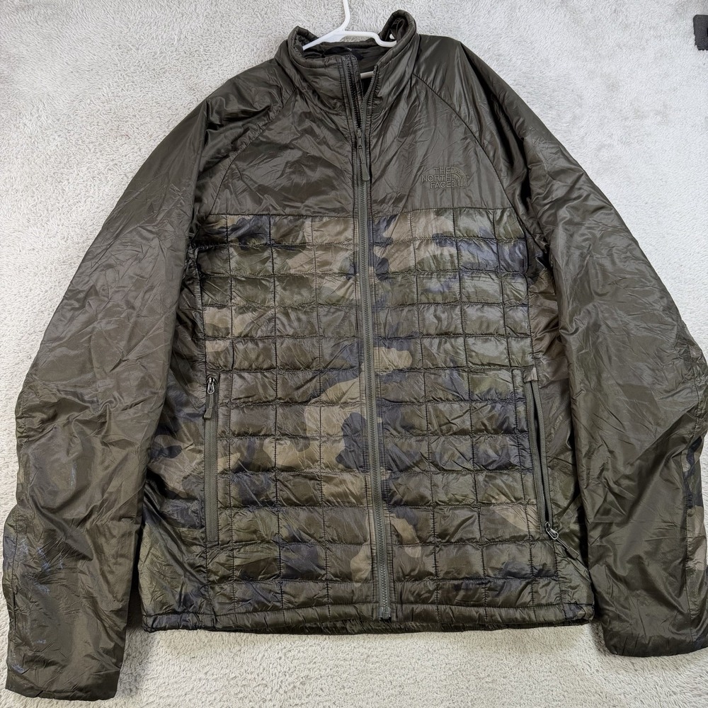 The North Face Jacket Mens Small Camo Thermoball Primaloft Puffer Lightweight